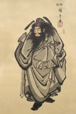 Produktbild von Utagawa Hiroshige Kunstdruck Bild - Shoki Der Dämonenjäger, 1847 - 1852 (180 x 120 cm)