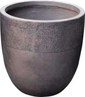 Produktbild von Pflanztopf Lafiora Sober Beton Ø 45 cm H 43,4 cm braun