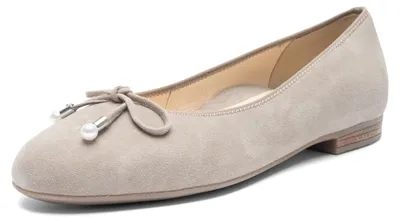 Produktbild von ARA Ballerina 31324-07, Rauleder, Beige, Damen EU 6/39