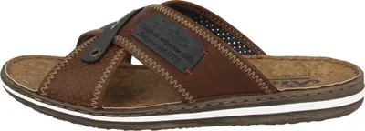 Produktbild von Rieker Herren Pantolette braun
