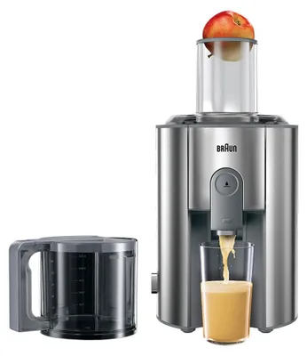 Produktbild von De´Longhi Braun J700 Multiquick 7 Entsafter | Hochleistungs-Entsafter-System | Großer Einfüllschacht (75 mm) | Innovatives Anti-Tropf-System | Kraftvoller 1.000 Watt Motor | silber