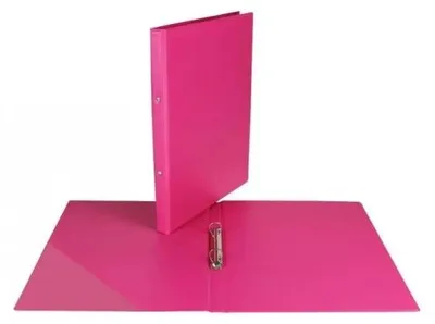 Image de Classeur A4 2 anneaux, 2 cm, rose - Biurfol