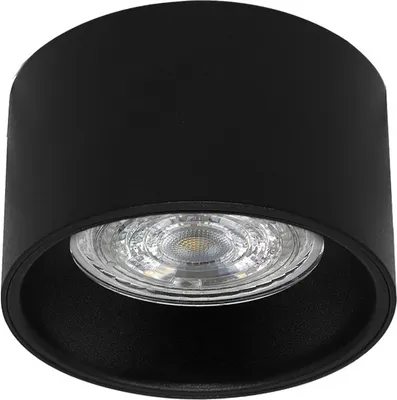 Produktbild von Deckeneinbauleuchte Deckenspot Einbaustrahler ZAMA Black S IP20 rund schwarz EDO777455 EDO