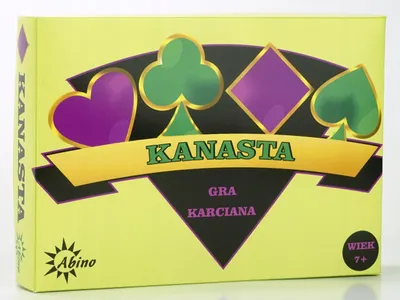 Produktbild von Abino Kanasta Familien Kartenspiel für Kinder