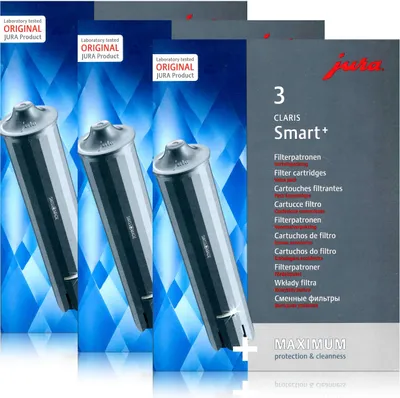 Produktbild von Jura Smart+ Filterpatronen Vorteilspackung - 3 Wasserfilter (3er Pack)