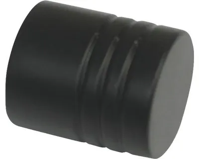 Obrázek produktu pro Gardinia koncovka válce pro Ø 16 mm černá matná 2,6 cm