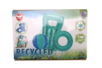 Produktbild von ECO Strandset bestehend aus: 77436 Strandball ca. 29 cm