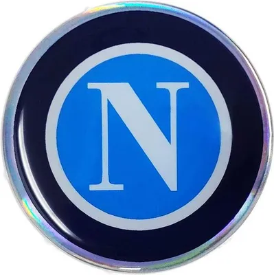 Immagine prodotto di Adesivo 3D Napoli HQ, diametro 48 mm