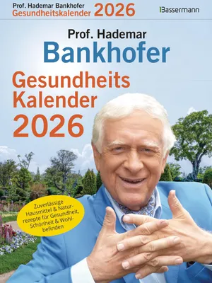 Produktbild von Prof. Bankhofers Gesundheitskalender 2026. Der beliebte Abreißkalender