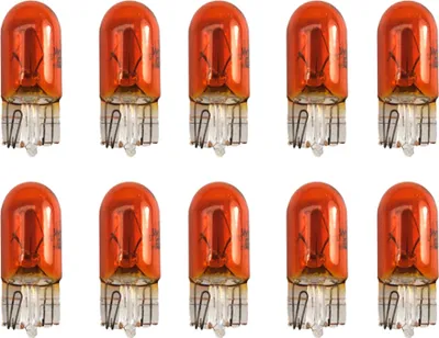 Image de baytronic 10x Glühlampe T10 WY5W Glassockel 12V orange