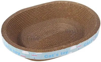 Immagine prodotto di Giocattolo per gatti in cartone a forma di albero, 50 cm x 38 cm x 9 cm