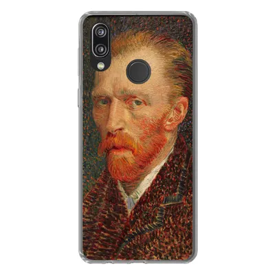 Produktbild von MuchoWow® Handyhülle Schutzhülle Hülle für Huawei P20 Lite (2020) Selbstporträt - Vincent van Gogh Silikon Softcase Handy Hülle - Kartenhalter