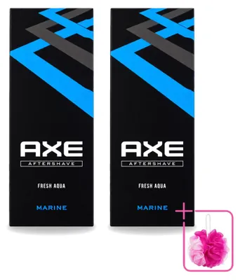Image de 2 x Après-rasage Axe Marine - 100 ml - Lot de 2