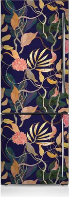 Produktbild von Magnetfolie Magnete Küche Kühlschrank Dekoration 60x180 cm - Pflanzenhafen.
