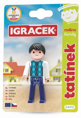 Obrázek produktu pro Igráček Rodina Tatínek - figurka