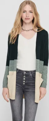 Produktbild von ONLY 15158746, Cardigan, Erwachsener, Weiblich, Grün, S, Machine wash half load short spin cycle at 30°C Do not bleach Do not tumble dry Low temp. iron....