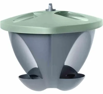 Image de orthex9323030 orthex mangeoire pour oiseaux BIRDIE, vert/anthracite