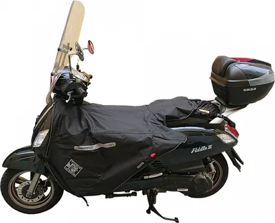 Zdjęcie produktu dla Pokrowce termiczne na nogi TUCANO URBANO R205 czarne z grubym nylonowym materiałem zewnętrznym