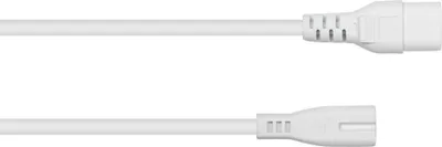 Image de kabelmeister Euro-Verläng. Stecker C8 an C7, weiß, 3m