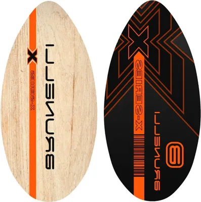 Productafbeelding van Skimboard surfplank van gegolfd hout voor het strand