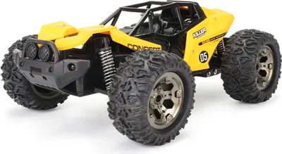 Produktbild von KYAMRC 1:12 Hochgeschwindigkeits-Offroad-RC-Auto wiederaufladbar Big-foot Climbing Modell Spielzeug Gelb