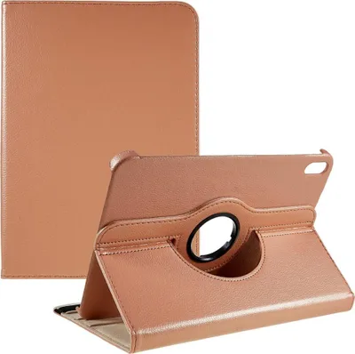 Produktbild von iPad (2025) / iPad 10.9 (2022) Hülle - 360° Rotating Klapphülle - Roségold