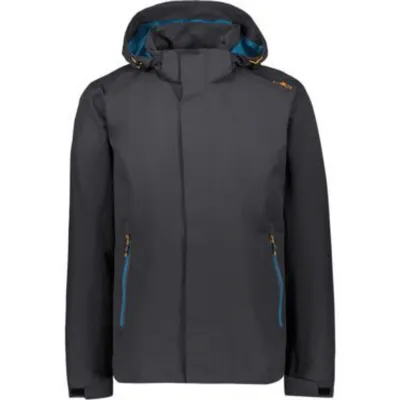 Produktbild von Cmp Man Mid Jacket Zip Hood Antracite 60