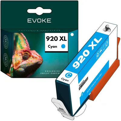 Immagine prodotto di Cartucce compatibili per stampanti HP, adatte ai modelli HP 920XL e HP920, codice CD972AE, colore ciano, capacità 15 ml, resa di 1750 pagine, compatibili con le stampanti OfficeJet 6000, 6000 Wireless, 6500, 6500A, 6500A Plus, 6500 Wireless, 7000 e 7500A, 7500A Wireless