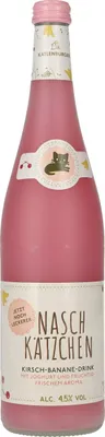Image de Katlenburger Naschkätzchen cerise-banane 4,5% vol. 0,75l