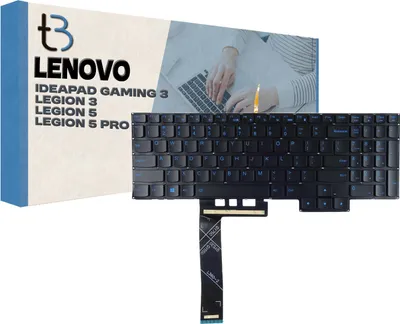 Immagine prodotto di Tradebit - Tastiera per Lenovo | Inglese US QWERTY INT | Piena compatibilità | Materiali di alta qualità | Modelli: Gaming 3 15ARH 15IMH Legion 5 Pro 5-15ACH6