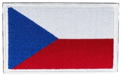 Immagine prodotto di SCHNORR Repubblica Ceca - Toppe in velcro 80 x 50 mm - Toppe ricamate con bandiere e simboli nazionali
