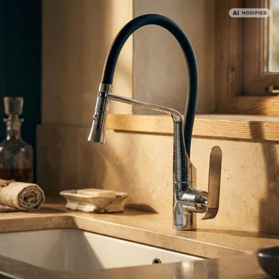 Produktbild von PaulGurkes Küchenarmatur Wasserhahn mit Brause