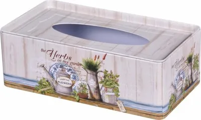 Obrázek produktu pro Krabička HERBS na kapesníky 22x12x7cm
