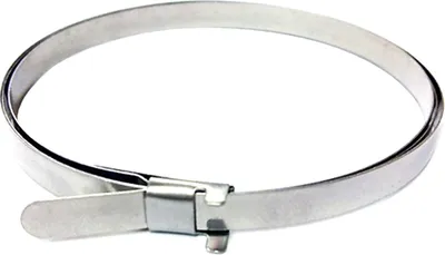 Image de 100 x Collier de serrage universel en acier inoxydable 740 mm