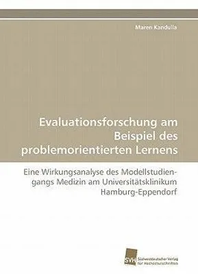 Produktbild von Evaluationsforschung am Beispiel des problemorientierten Lernens