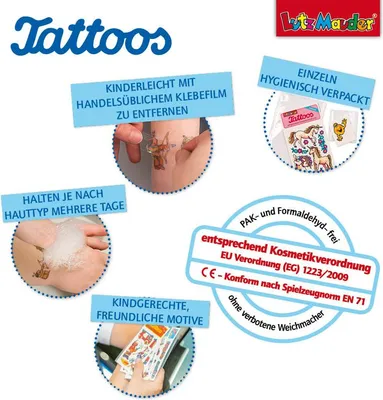 Produktbild von Tattoo Schmetterling
