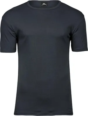 Produktbild von Tee Jays 520 | Mens Interlock Bodyfit T-Shirt - Farbe: Dark Grey (Solid) - Größe: XL