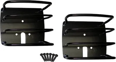Produktbild von Heckleuchtenschutzgitter schwarz Rückleuchtenschutz Jeep CJ 76-86 YJ 87-95