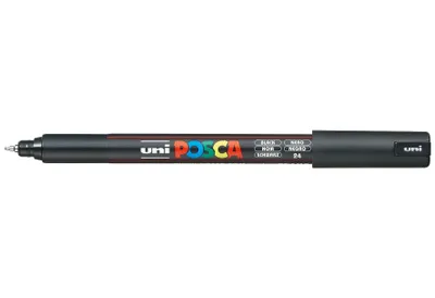 Zdjęcie produktu dla Marker akrylowy POSCA - czarny 0,7 mm