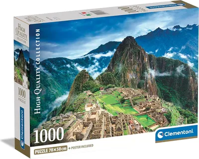 Produktbild von Clementoni Machu Picchu, 1000 Stück(e), Stadt, 10 Jahr(e)