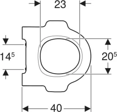 Produktbild von Geberit 502971SX1 Bambini WC-Sitzring für Kinder
