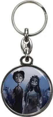 Obrázok produktu pre Kovová kľúčenka Corpse Bride Victor & Emily