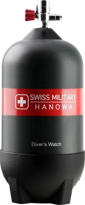 Zdjęcie produktu dla Zestaw męski SWISS MILITARY SMWGN2200330 czarny sportowy do nurkowania