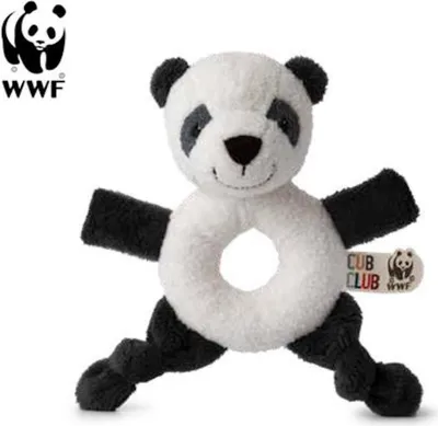 Produktbild von Cub Club - Greifring Panu der Panda (15cm) für Kleinkinder Pandabär Spielzeug