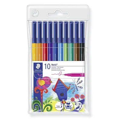 Produktbild von Staedtler - Viltstift 326 10 Teile Asd | Enui ein 10 Stück