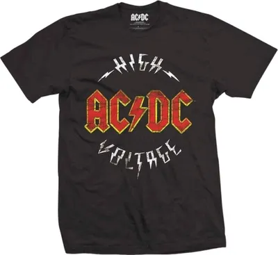 Zdjęcie produktu dla AC/DC High Voltage Black XL Koszulka
