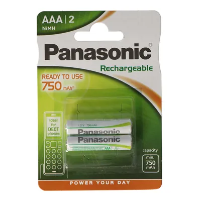 Obrázek produktu pro Panasonic Akku pro DECT USE -AAA Micro 1,20V 750mAh 2St.