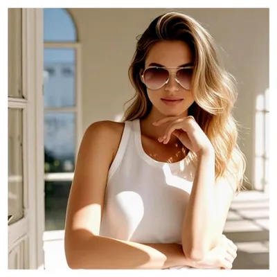 Produktbild von 2 Paar Pilotenbrillen mit getönten Gläsern, Retro Sonnenbrillen für Damen und Herren, Vintage Stil der 80er und 90er, UV400 polarisiert, klassisch