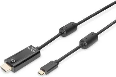 Productafbeelding van DIGITUS AK-300330-020-S DIGITUS USB Type-C Gen2 adapter-/converterkabel, Type-C naar HDMI A