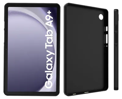 Image de Pour Samsung Galaxy Tab A9 Plus Noir Tablet Housse TPU Silicone Cover Case